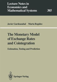 The Monetary Model of Exchange Rates and Cointegration - Gardeazabal, Javier;Regulez, Marta