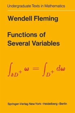 Functions of Several Variables - Fleming, Wendell