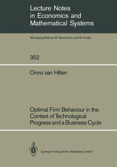 Optimal Firm Behaviour in the Context of Technological Progress and a Business Cycle - Hilten, Onno van