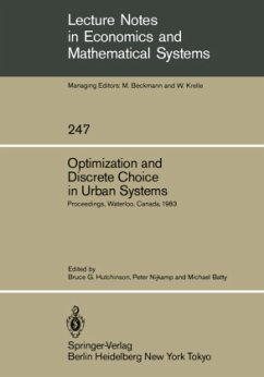 Optimization and Discrete Choice in Urban Systems