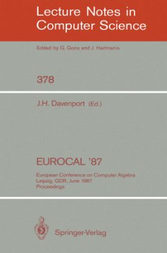 EUROCAL '87 - Davenport, James H. (ed.)