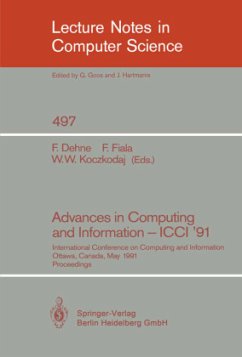 Advances in Computing and Information - ICCI '91 - Dehne, Frank / Fiala, Frantisek / Koczkodaj, Waldemar W. (eds.)