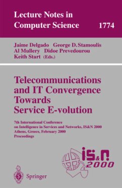 Telecommunications and IT Convergence. Towards Service E-volution - Delgado, Jaime / Stamoulis, George D. / Mullery, Alvin / Prevedourou, Didoe / Start, Keith (eds.)