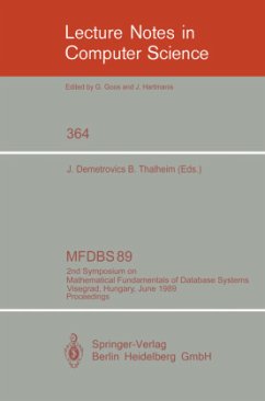 MFDBS 89 - Demetrovics, Janos / Thalheim, Bernhard (eds.)