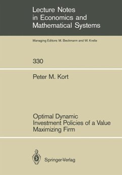 Optimal Dynamic Investment Policies of a Value Maximizing Firm - Kort, Peter M.