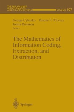 The Mathematics of Information Coding, Extraction and Distribution - Cybenko, George / O'Leary, Dianne P. / Rissanen, Jorma (eds.)
