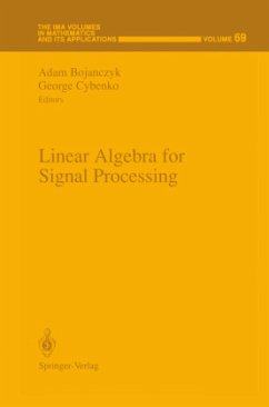 Linear Algebra for Signal Processing - Bojanczyk, Adam / Cybenko, George (eds.)