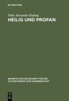 Heilig und Profan - Rudnig, Thilo A.