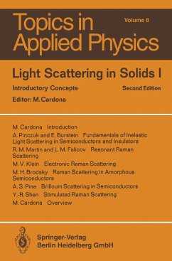 Light Scattering in Solids I