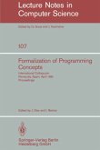 Formalization of Programming Concepts