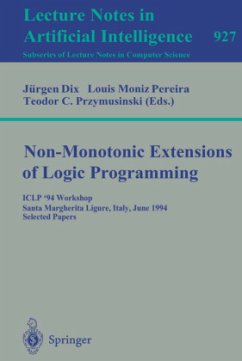 Non-Monotonic Extensions of Logic Programming - Dix
