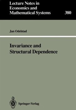 Invariance and Structural Dependence - Odelstad, Jan