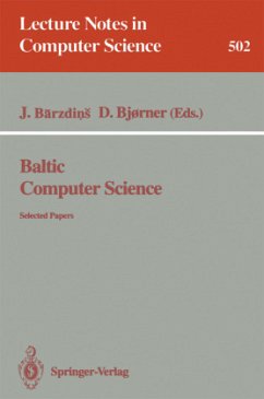 Baltic Computer Science - Barzdins, Janis / Bjorner, Dines (eds.)