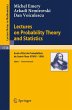 Lectures on Probability Theory and... - Bild 1