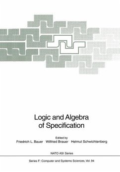 Logic and Algebra of Specification - Bauer