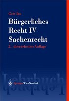 Cover Bürgerliches Recht IV