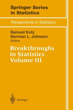 Breakthroughs in Statistics - Kotz, Samuel / Johnson, Norman L. (Hgg.)