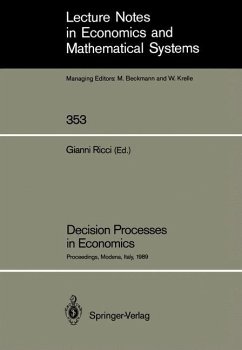 Decision Processes in Economics