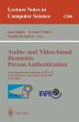 Audio- and Video-based Biometric Person... - Bild 1