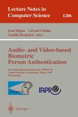 Audio- and Video-based Biometric Person Authentication