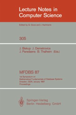 MFDBS 87 - Biskup, Joachim / Demetrovics, Janos / Paredaens, Jan / Thalheim, Bernhard (eds.)