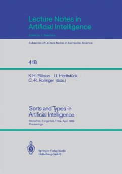 Sorts and Types in Artificial Intelligence - Bläsius