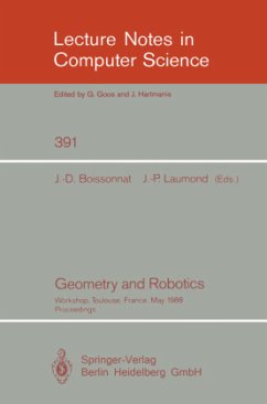 Geometry and Robotics - Boissonnat