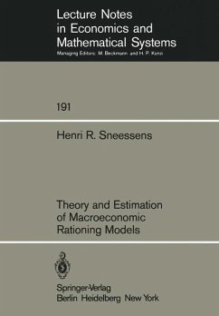Theory and Estimation of Macroeconomic Rationing Models - Sneessens, H.R.