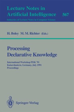 Processing Declarative Knowledge - Boley