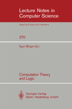 Computation Theory and Logic - Börger