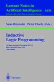 Inductive Logic Programming