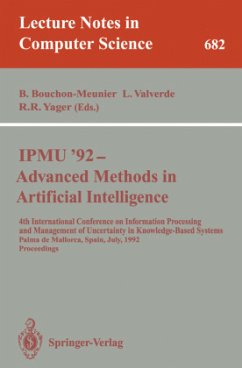 IPMU'92 - Advanced Methods in Artificial Intelligence - Bouchon-Meunier, Bernadette / Valverde, Llorenc / Yager, Ronald R. (eds.)