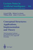 Conceptual Structures: Applications, Implementation and Theory