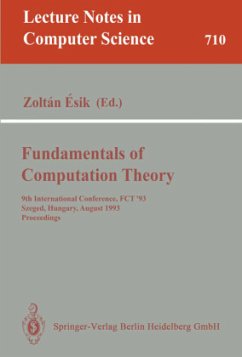 Fundamentals of Computation Theory - Esik, Zoltan (ed.)