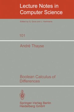 Boolean Calculus of Differences - Thayse, Andre