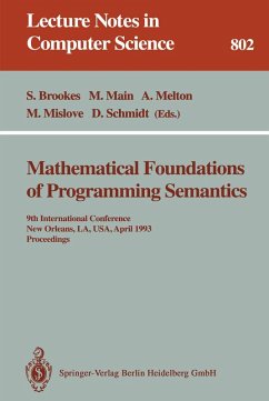 Cover Mathematical Foundations of Programming Semantics