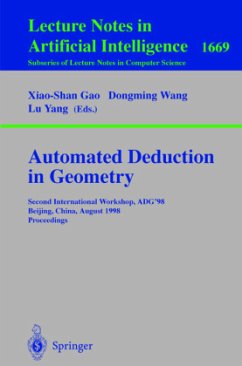Automated Deduction in Geometry - Gao, Xiao-Shan / Wang, Dongming / Yang, Lu (eds.)