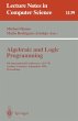 Algebraic and Logic Programming - Bild 1