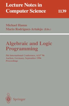 Algebraic and Logic Programming - Hanus