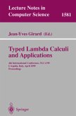 Typed Lambda Calculi and Applications