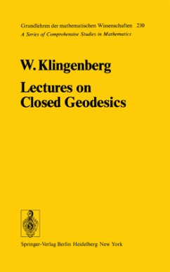 Lectures on Closed Geodesics - Klingenberg, W.