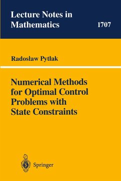 Numerical Methods for Optimal Control Problems with State Constraints - Pytlak, Radoslaw