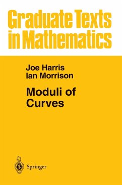 Moduli of Curves - Harris, Joe;Morrison, Ian