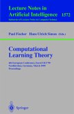 Computational Learning Theory