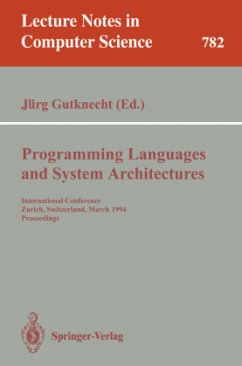 Programming Languages and System Architectures - Gutknecht