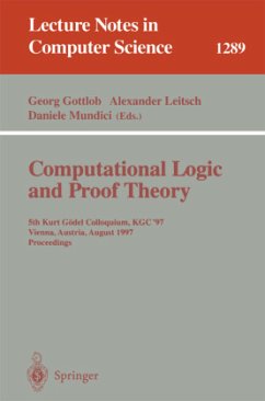 Computational Logic and Proof Theory - Gottlob