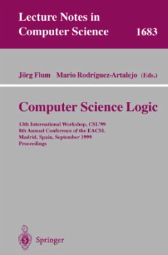 Computer Science Logic - Flum, Jörg / Rodriguez-Artalejo, Mario (eds.)