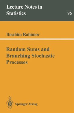 Random Sums and Branching Stochastic Processes - Rahimov, Ibrahim