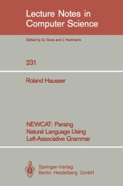 NEWCAT: Parsing Natural Language Using Left-Associative Grammar - Hausser, Roland