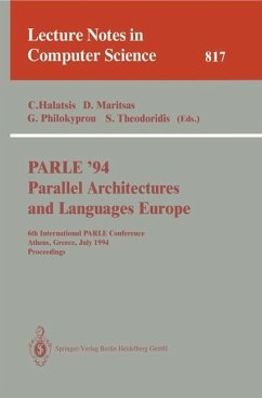 PARLE '94 Parallel Architectures and Languages Europe - Halatsis